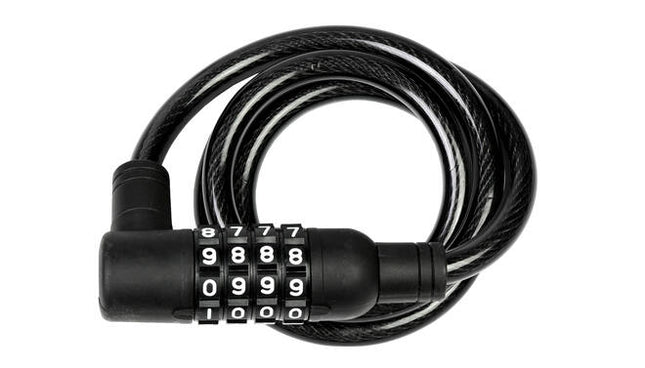 Cijferslot Kabel 509 - 10mm x 1m, ideaal voor fietsbeveiliging.