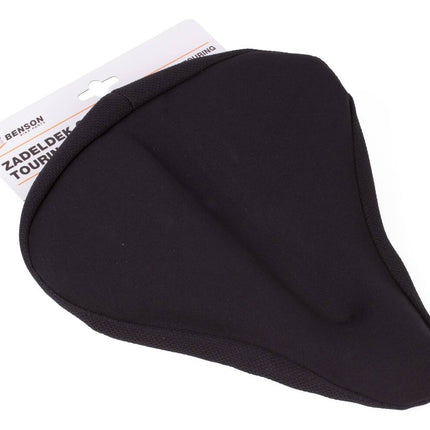Zadeldek Gel 260x250mm met Gleuf - Comfort en Schokabsorptie voor Fietstochten