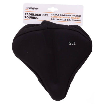 Zadeldek Gel 260x250mm met Gleuf - Comfort en Schokabsorptie voor Fietstochten