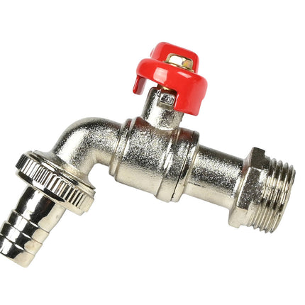 Waterkraan 1/2" RVS - Voor keuken/badkamer, eenvoudig te installeren