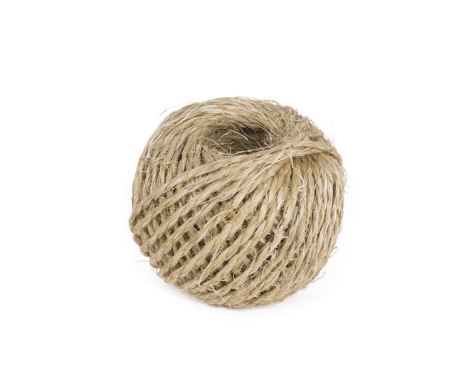 Sisal Touw 100g, 25m - Ideaal voor Tuinieren en DIY Projecten