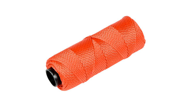 Touw bouwlijn 1.8 mm x 50 mtr oranje