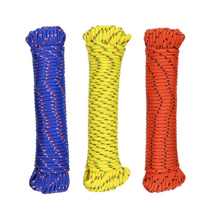 Touw 4mm x 20m - Kleur Mix, Ideaal voor Knutselen & Tuinieren