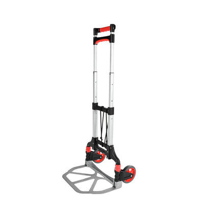 Opklapbare Steekwagen 60 kg Alu, Verstelbare Handgreep, Inclusief Snelbinder