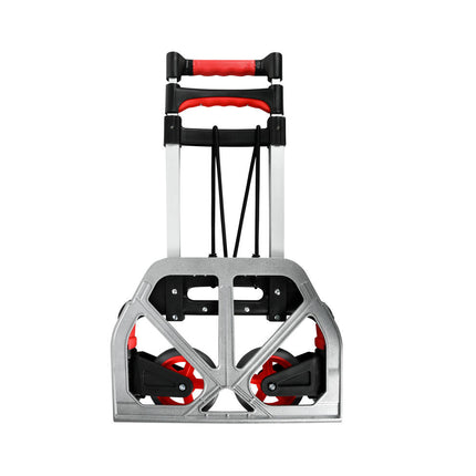 Opklapbare Steekwagen 60 kg Alu, Verstelbare Handgreep, Inclusief Snelbinder
