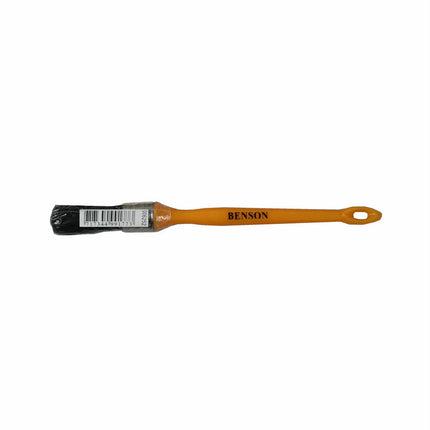 Ronde Kwast #10 Geel/Wit - Ideaal voor Detailwerk en Grote Streken