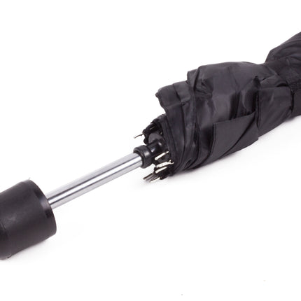 Paraplu mini zwart deluxe – Diameter 98 cm ( 105 cm), Lengte 58 cm, 98 cm, 105 cm
