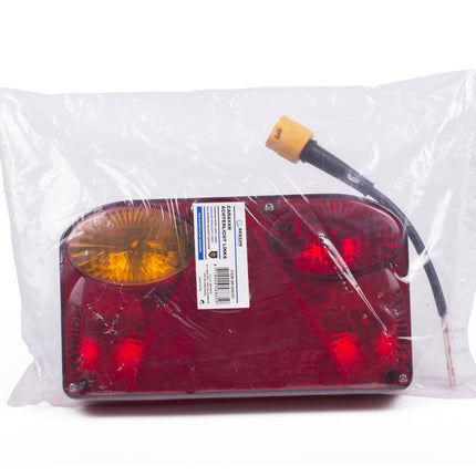 Caravan Achterlicht Links Rood Delux met Kabel voor Veiligheid en Stijl