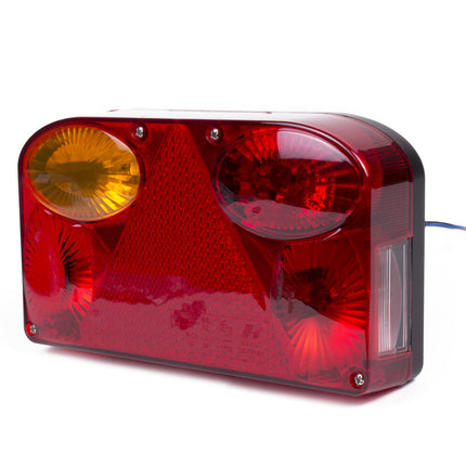 Caravan Achterlicht Links Rood Delux met Kabel voor Veiligheid en Stijl