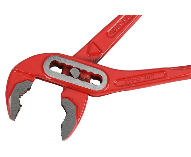 Waterpomptang 10" Staal Rood - Verstelbaar voor installatieklussen