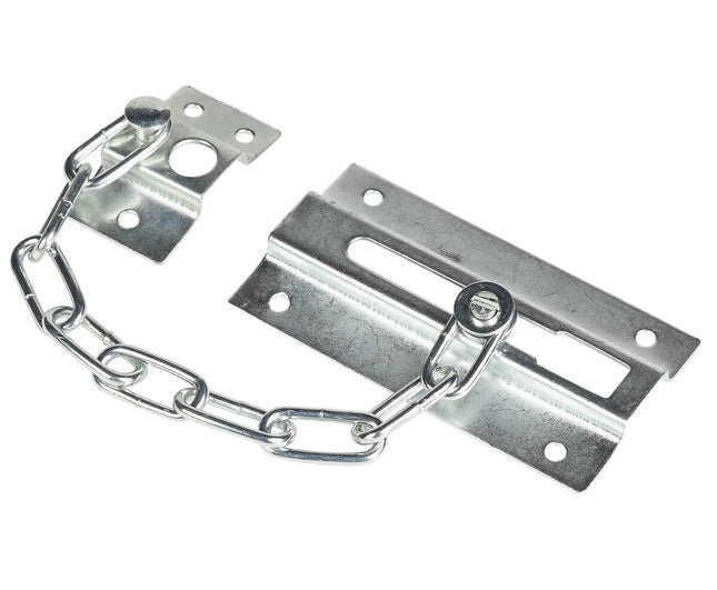 Deurketting Schuif 16cm, 2,5mm Dikte, Inclusief Bevestigingsmateriaal
