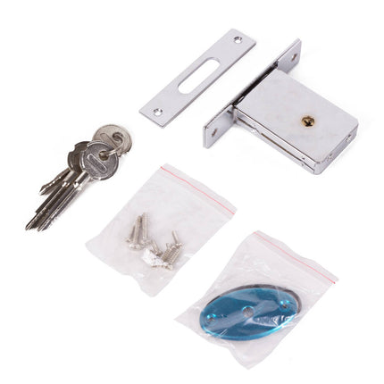 Insteek Veiligheidsslot 38-40mm, 3 Sleutels, Links/Rechts Deuren