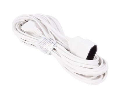 Plat Verlengsnoer 10m, 2x0.75mm, voor Platte Stekkers, 625W, 250V