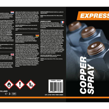 Express Koperspray 400 ml - Beschermt Metaal tegen Corrosie en Slijtage