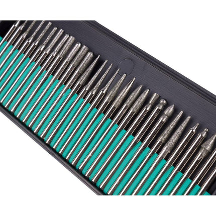 Diamant Multi-tool Set 30 dlg: Precisie Graveren en Snijden in Hout