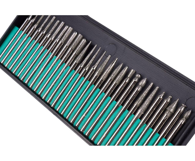 Diamant Multi-tool Set 30 dlg: Precisie Graveren en Snijden in Hout