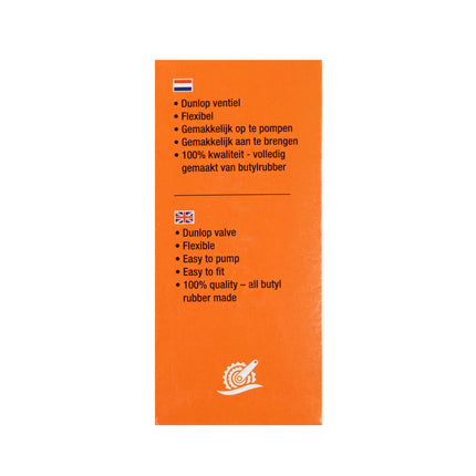 Binnenband 28x1 3/8x1 5/8 Butyl, Dunlop ventiel, soepel fietsen