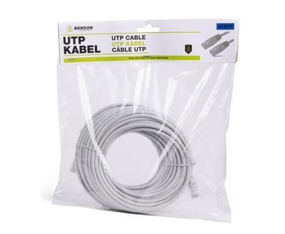 UTP Kabel 20m - Cat5e voor Snelle Dataoverdracht en Telefonieverbinding