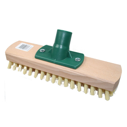 Luiwagen hout – Afmeting 38 x 10 cm, 10 cm, Voor het schrobben van niet gevoelige vloeren