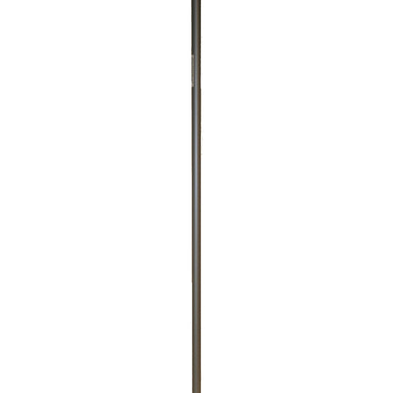 Steel 120 cm zilver – Kleur zilver, Lengte steel 120 cm, Voor een bezem en/of mop