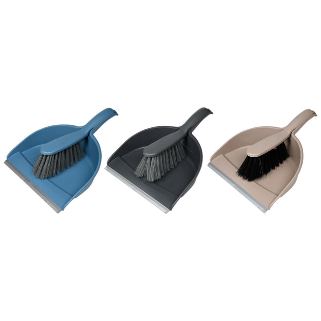Stoffer en blik rubber rand 22 cm mix – Materiaal kunststof