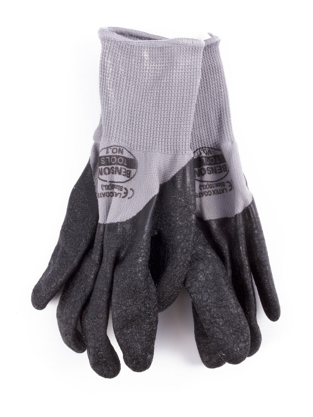 Werkhandschoen PU flex grijs rib maat 9 (L) – Materiaal polyamide met PU coating