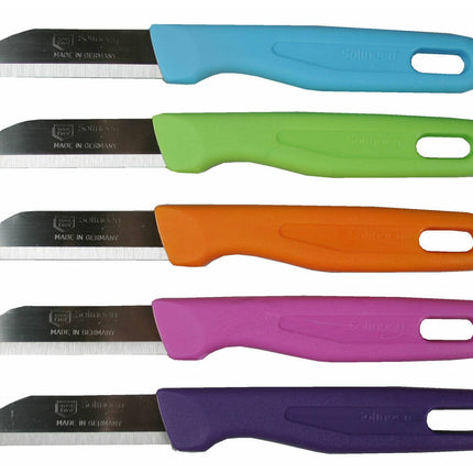 Schilmesje Duits RVS - Extra Scherp, Diverse Kleuren, Groente/fruit