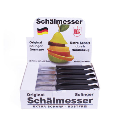 Solingen Schilmesje Krom RVS Kunststof Handvat voor Groente en Fruit