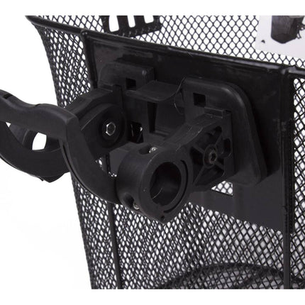 Fietsmand Metaal 34x25x26 cm, 25L, met Clip Houder voor Stuur