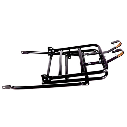 Fietsvoordrager 28" + Steun Zwart