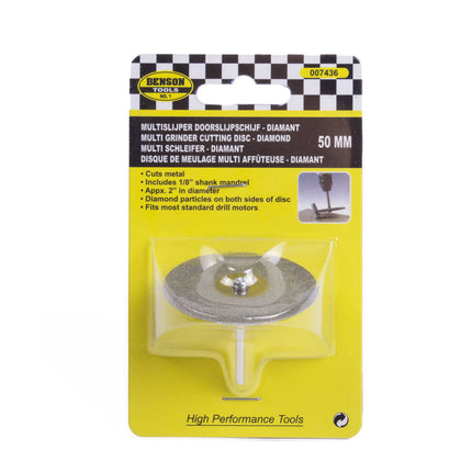 Diamant Doorslijpschijf 50 mm - Snijdt Beton & Tegels Moeiteloos