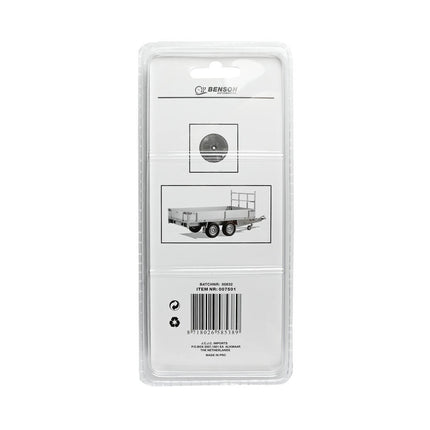 Rode Reflector Set 60mm, 2 stuks, voor voertuigen, E4-gecertificeerd