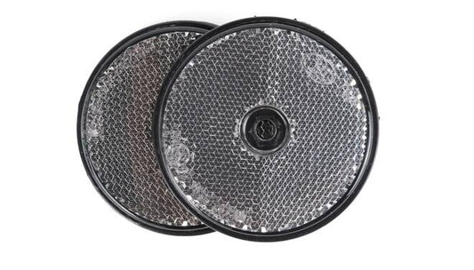 Reflector rond wit 60 mm 2 dlg E4