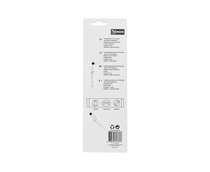 Breedtelamp 125mm Rood/Wit 12V E-Keur, Ideaal voor Aanhangers