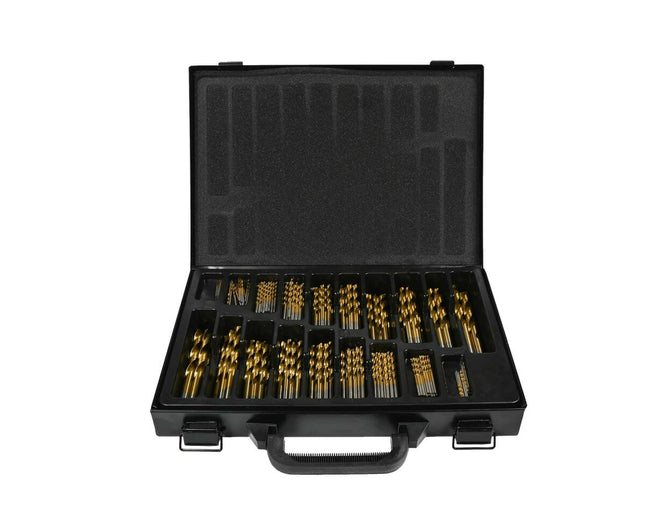 Boorzet 170 dlg HSS Titaan, incl. Koffer voor Metaal en Hout