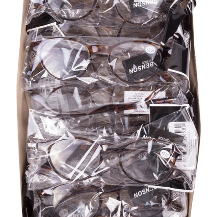 Leesbril moskou demi brown +1.50