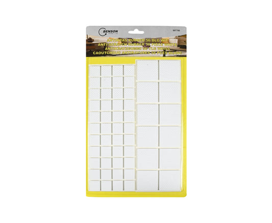 Antikras Vloerviltjes Set 56-delig, Wit - Beschermt Hout en Laminaat
