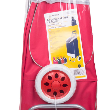 Boodschappentrolley 96 x 34 x 21 cm fun color – Inhoud 40 liter, Afmeting 96 x 34 x 21 cm
