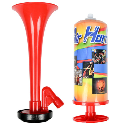 Luchthoornset + handpomp