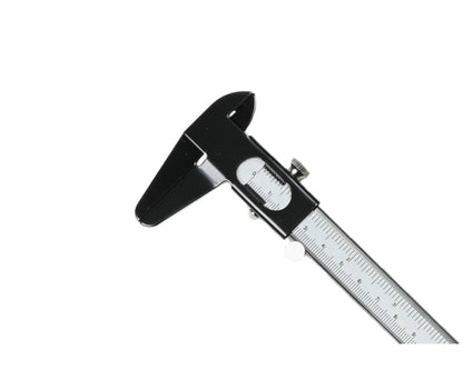 Schuifmaat Metaal 150mm, Dubbele Schaal, Nauwkeurig Dieptemeten