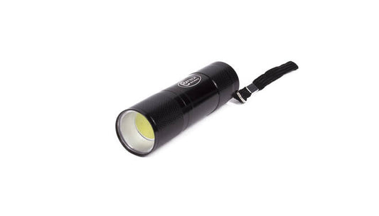 Zaklamp 1W COB zwart