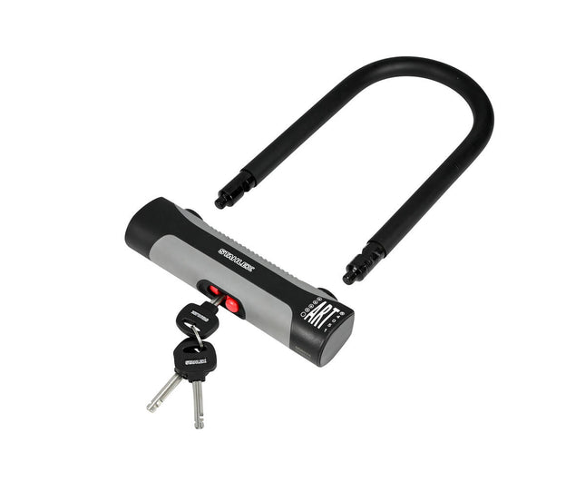 Beugelslot 448 ART 180x245mm, 4-sterren, ideaal voor motorfietsen.