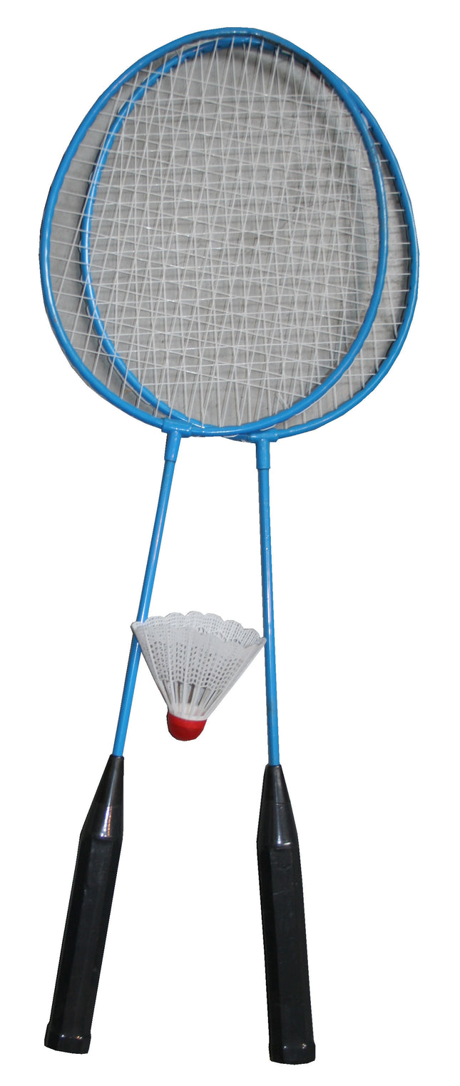 Badmintonset 3 dlg – Afmeting racket ca. 61x20x2 cm, Voor recreatief gebruik