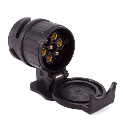 Stekker Verloop 13-7 Polig, Compact, Voor Aanhangers en Caravans