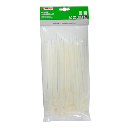 Markeerbare Tie Ribs 4.8x190mm 100st Wit - Bundelen & Organiseren