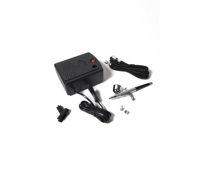 Airbrush Kit 220V - Dual-Action Set voor Modelbouw en Taartdecoratie