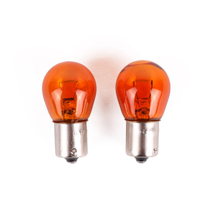 Autolamp 12V 21W BAU15s Amber E4 - Ideaal voor Knipperlichten