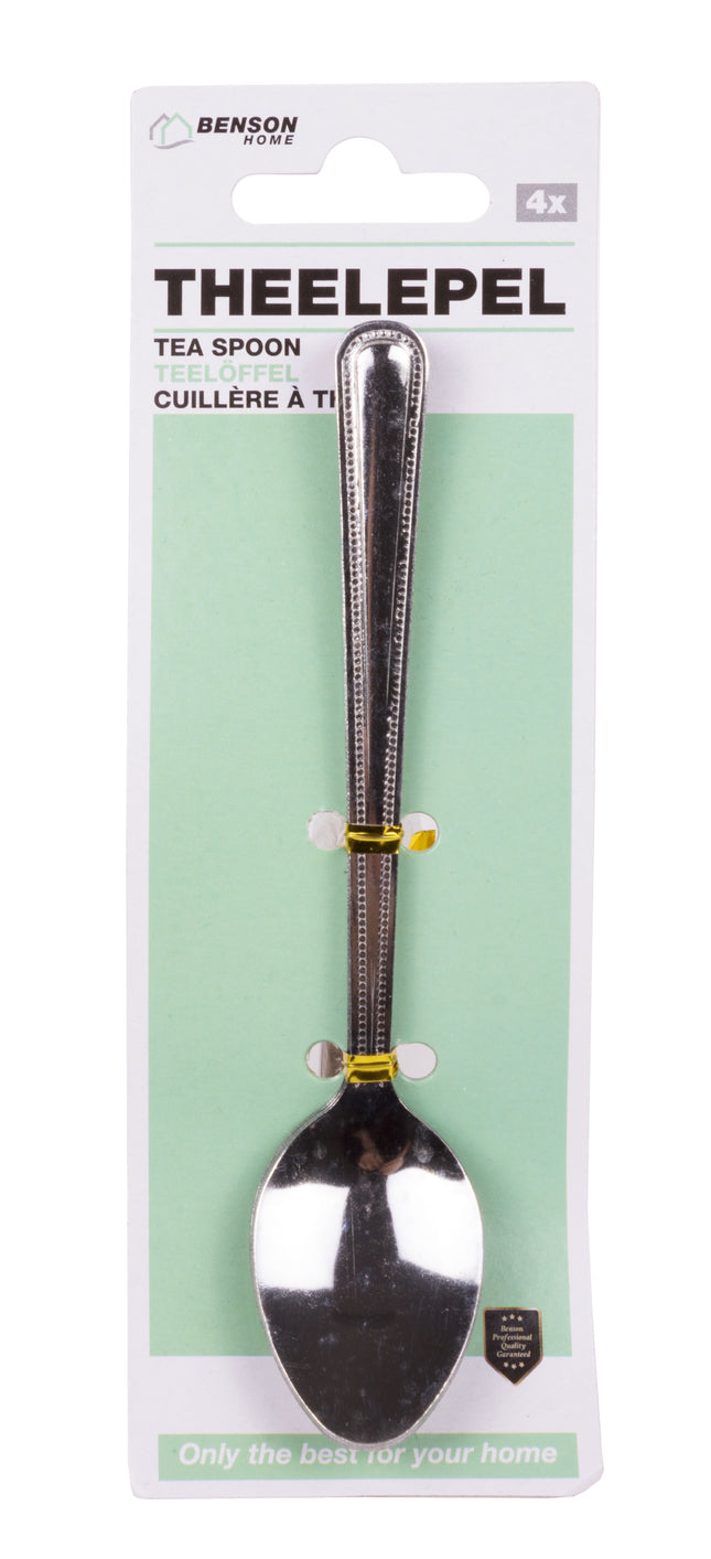 Theelepel 4 dlg – Materiaal Metaal, Lengte 15 cm, 15 cm