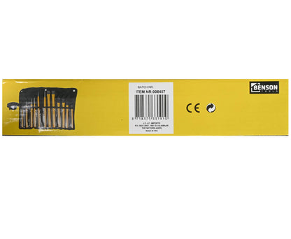 12-delige Beitel & Drevel Set Jumbo - Voor Hout- en Metaalbewerking