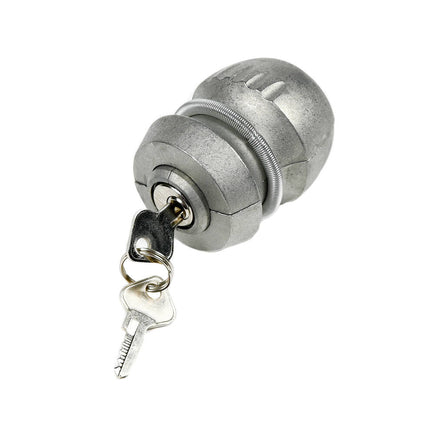 Disselslot 50 mm: Beveiliging caravan/aanhanger met 2 sleutels